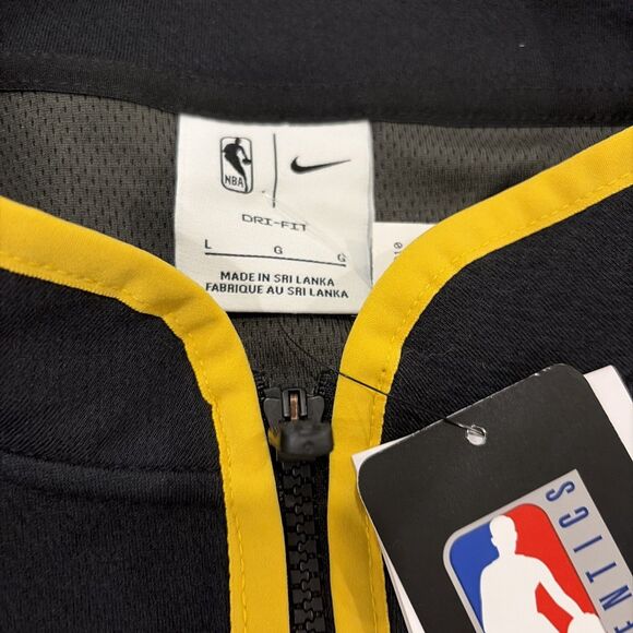 NWT Golden State Warriors 1/4 Zip Pullover Men L Nike Dri Fit NBA City Edition - Picture 5 of 9